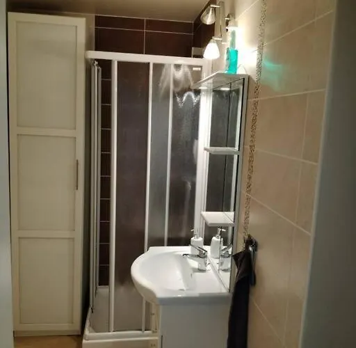 Vue 4 Personnes شقة Les Bains